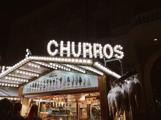 Try Churros con Chocolate